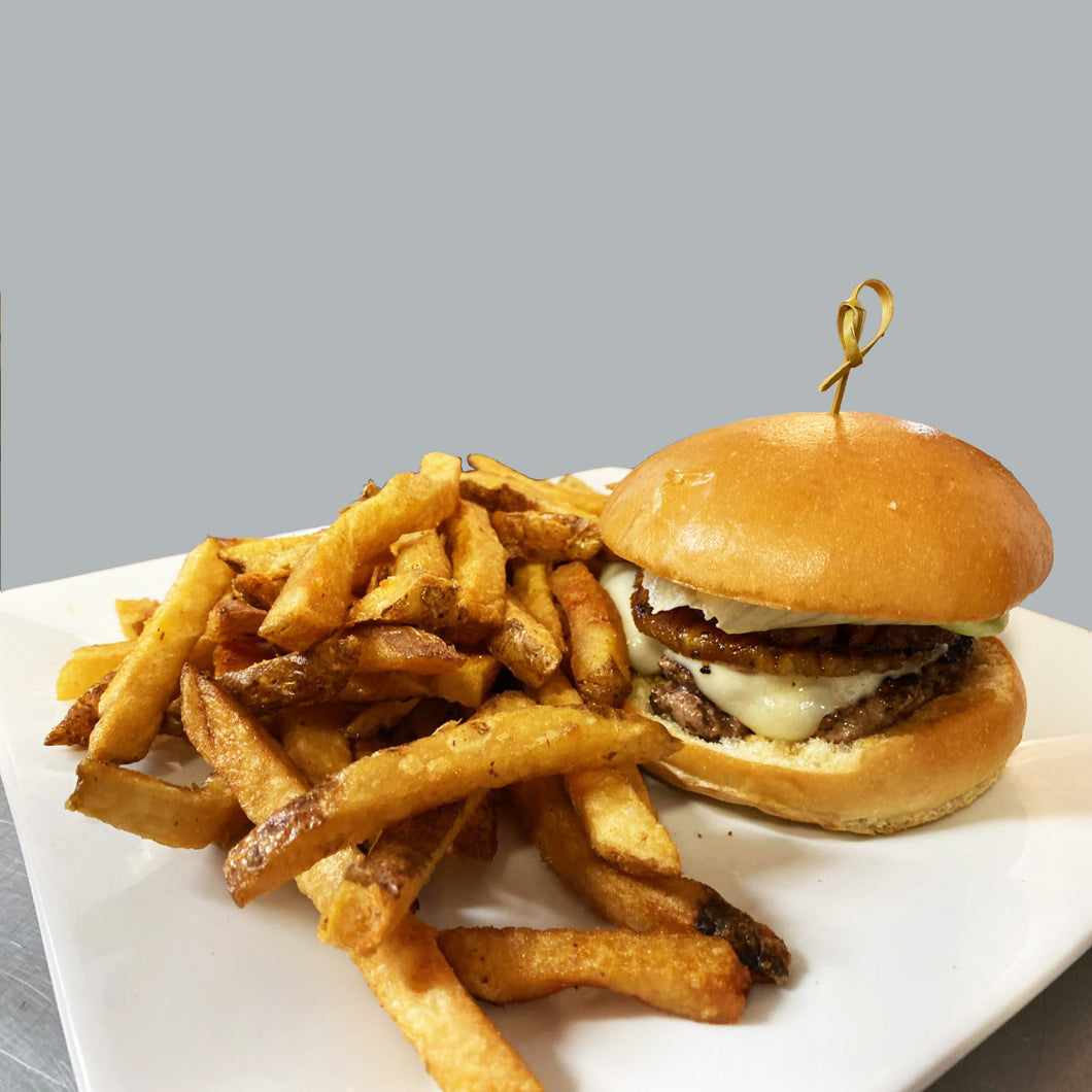 Pulled Pork Plunge Burger