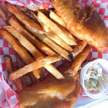Load image into Gallery viewer, Beer Battered Cod and chips
